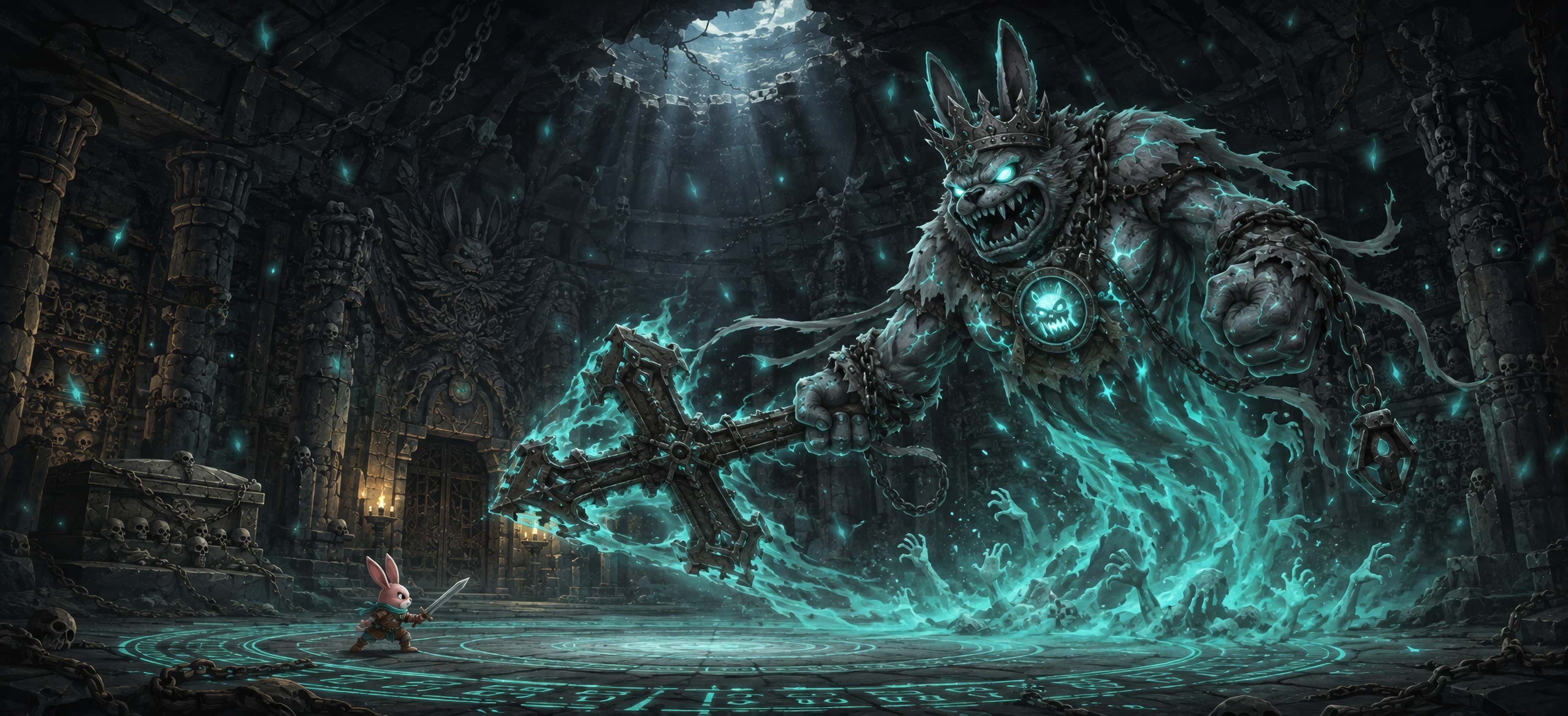 The Hollow Graveyard — The boss