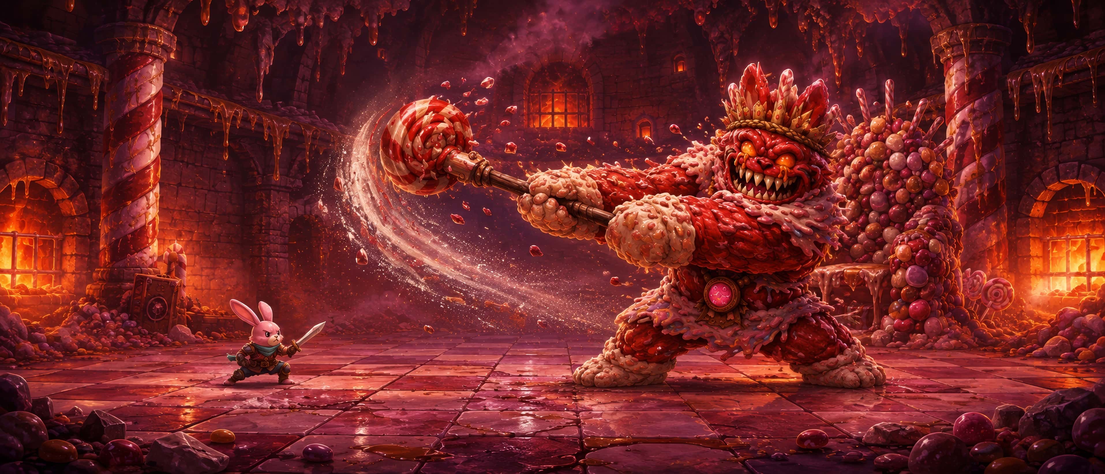 Candyland Nightmare — The boss