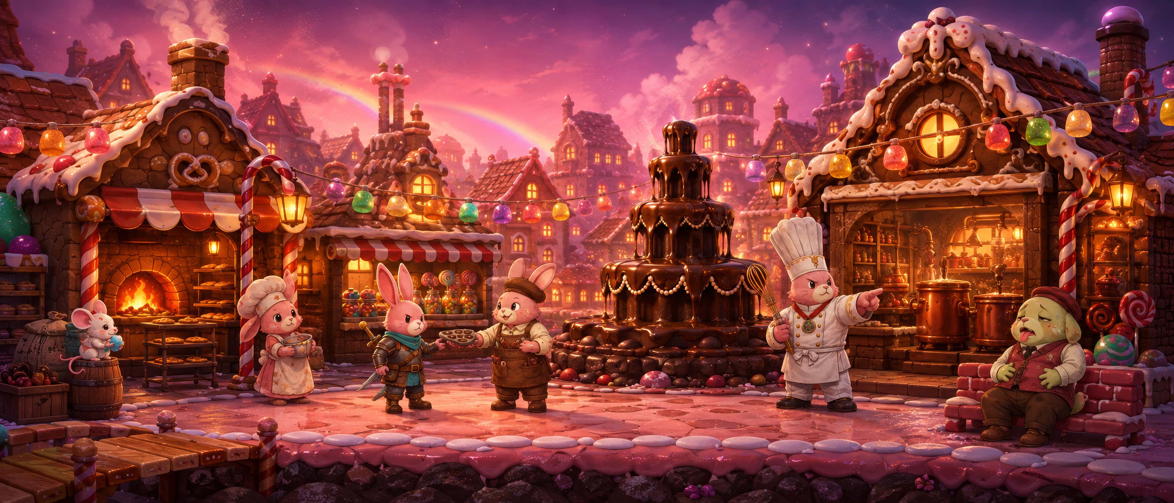 Candyland Nightmare — The village