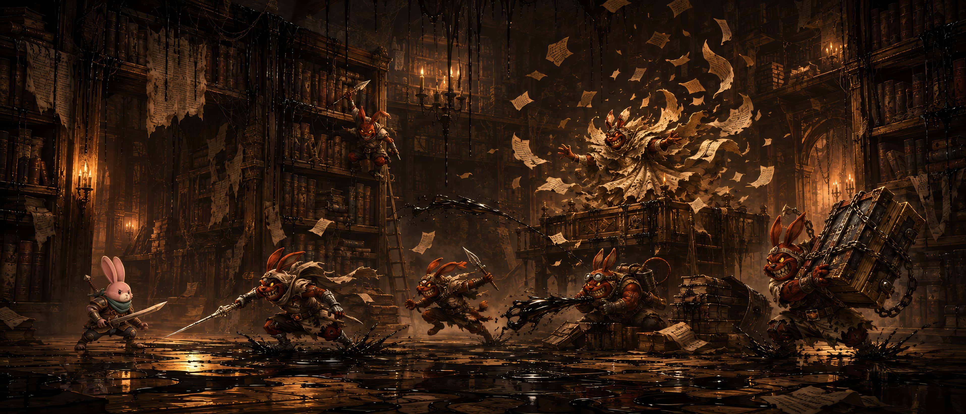 The Giant Library — The threat